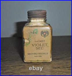 Richard Hudnut Sachet Violet Sec Antique Bottle New York