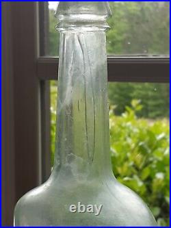 SCARCE Antique HAVILAND & Co DRUGGISTS NY Charleston & Augusta MEDICINE BOTTLE