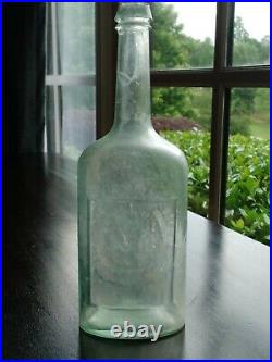 SCARCE Antique HAVILAND & Co DRUGGISTS NY Charleston & Augusta MEDICINE BOTTLE