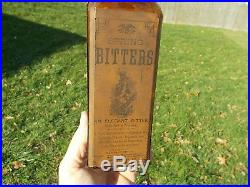 Spring Bitters W. D. Shedd Jamestown, Ny Unlisted Labeled Bottle Gardner Collection