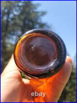 STellar Yellowish Amber W. E Drislane Co. New York Beer? Albany Liquor Bottle