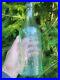 Scarce 1880s Blob Top New York Picture Soda? Quart Bartender GB Seely's Bottle