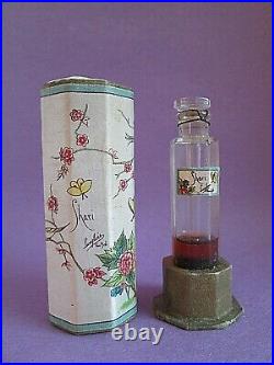 Shari Langlois New York 1920's Vintage Pure Perfume & Box RARE Sealed Bottle 3