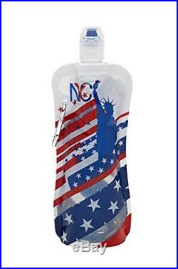 Sharkskinzz Water Bottles New York City 16oz Collapsible Folding Eco- Hydration