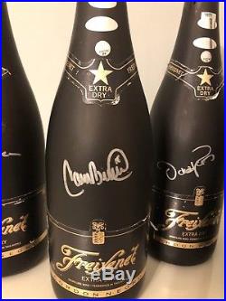 Signed New York Mets 2006 Champagne Bottle Set