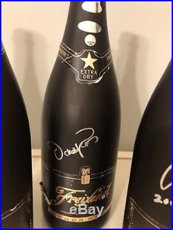 Signed New York Mets 2006 Champagne Bottle Set