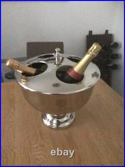 Stunning Four Bottle Bollinger Champagne Cooler Ice Bucket Christmas NY Party