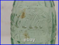 Super Rare 1952 Coca Cola Hobble Skirt Glass Bottle Embossing Error Spelling NY