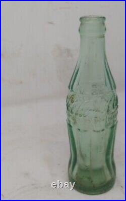 Super Rare 1952 Coca Cola Hobble Skirt Glass Bottle Embossing Error Spelling NY