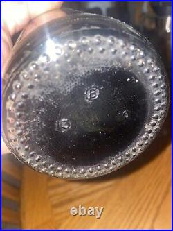 Super Rare Full 1970/1980's 32 oz Pepsi Cola Glass Bottle Soda New York Vintage