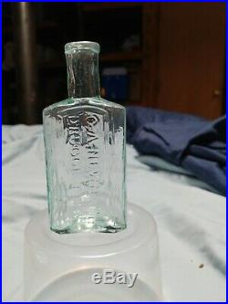 Super Rare Open Pontil G. A. Newman Druggist NY Medicine Bottle