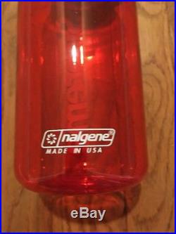 Supreme Nalgene Water Bottle Box Logo Red SS14 32oz NYC New York bogo