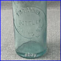 T. W. Tanner Bottler Corning NY Blob Top Beer Bottle