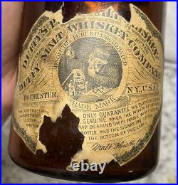 THE DUFFY MALT WHISKEY COMPANY ROCHESTER NEW YORK WHISKEY With ORIGINAL LABEL