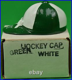 The 21 Club New York Jockey Green/ White Bottle Cap Opener (New in Box!)