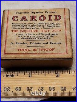 The American Ferment Company Laxative Buffalo Ny Sample Bottles In Original Box