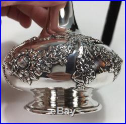 The Most Ornate Sterling Silver Atomizer Perfume Bottle by REDLICH of New York