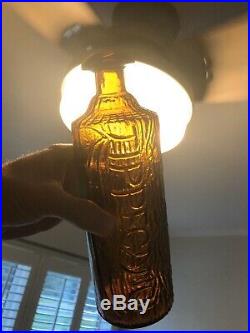 Tippecanoe H. H Warner Co Glass Bitters Bottle Rochester NY 1880s Amber Exc Cond