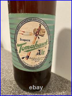 Tomahawk Ale beer bottle vintage Buffalo NY