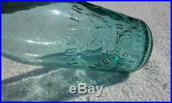 Tumbled 1800's Antique Trommer's Evergreen Bry, Brooklyn, N. Y. Bottle! Super