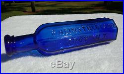 Tumbled 1880's C. Heimstreet & Co, Troy, Ny Antique Medicine Bottle