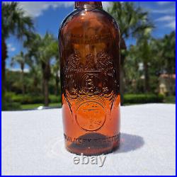 Tumbled 1890's Antique Acker Merrall & Company, Ny, Whiskey Bottle! Stunning