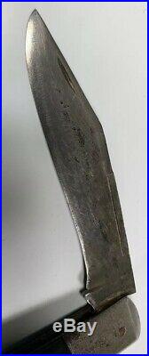 ULSTER KNIFE CO NY Old COKE BOTTLE KNIFE DOUBLE PULL