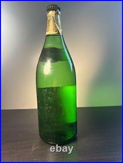 UNOPENED Quevic Vichy Quart Size Green Soda Bottle Saratoga Springs, NY