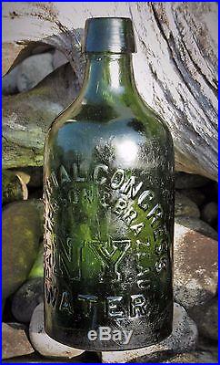 Unknown ARTIFICIAL CONGRESS SARATOGA NY MINERAL WATER BOTTLE PATTERSON & BRAZEAU
