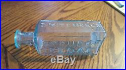 Very Nice Circa 1850's Perry, N. Y. Open Pontil Patent Medicine Bottle