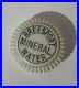 VERY RARE Procelain Breesport Mineral Water Top Utica NY Bottle Top