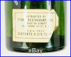 VERY RARE Vintage Stork Club Shaving Bowl And Cologne Bottle New York City