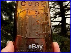 VERY SCARCE 1/2 pt. WARNER'S SAFE CURE ROCHESTER, N. Y.'CURE' WITHIN SLUG PLATE