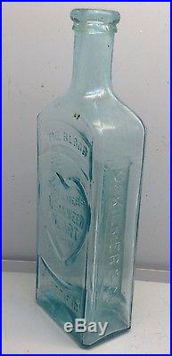 Vintage Dr. Kilmer's Ocean Weed Heart Remedy Binghamton N. Y. Bottle