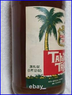 VINTAGE TAHITIAN TREAT SODA POP BOTTLE UNOPENED CANADA DRY 28 oz BUFFALO NY