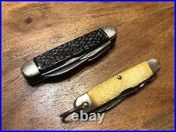 VNTG CAMILLUS NY USA OFFICIAL CUB BOY SCOUTS OF AMERICA POCKET KNIVES (Lot of 2)