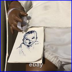 VTG 1979 GERBER BABY DOLL AFRICAN AMERICAN Atlanta Novelty Gerber Prod. Co. N. Y