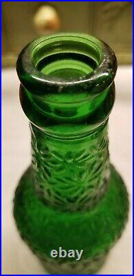 Very Fancy Salt City Bottling Co Syracuse New York Emerald Green Very Decorative