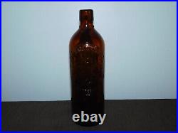 Vintage 1886 The Duffy Malt Whiskey Co Rochester Ny Liquor Bottle Empty