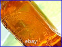 Vintage 1886 The Duffy Malt Whiskey Co Rochester Ny Liquor Bottle Empty