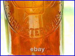 Vintage 1886 The Duffy Malt Whiskey Co Rochester Ny Liquor Bottle Empty