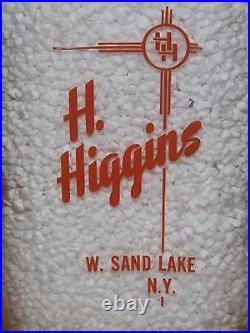 Vintage 1963 Maple Dairy H Higgins W. Sand Lake Ny 1 Qt Milk Bottle