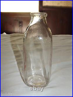 Vintage 1966 Huntington Dairy Inc Ny LI 1 Quart Milk Bottle