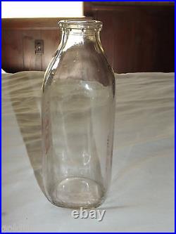 Vintage 1966 Huntington Dairy Inc Ny LI 1 Quart Milk Bottle