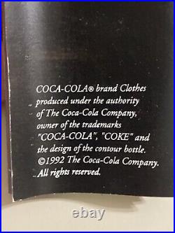 Vintage 1992 Coke Coca-Cola Bottle + Box Berleca New York Fashion Invitation