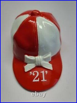 Vintage 21 Club Red Jockey Helmet Bottle Opener from the Famous New York Club