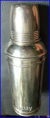 Vintage About 100 Years Old American Thermos Bottle Co Nickel / Brass New York