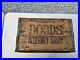 Vintage Advertising Wooden Crate Dodds Alderney Farm Dairy Buffalo New York