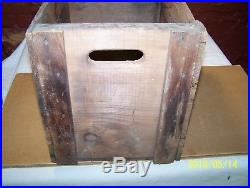 Vintage / Antique Saratoga Vichy Water Wooden Crate Saratoga Springs, N. Y