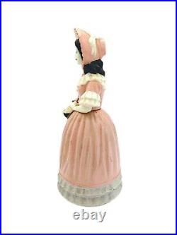 Vintage Avon Fashion Figurine Victorian Brocade Cologne Perfume Bottle New York